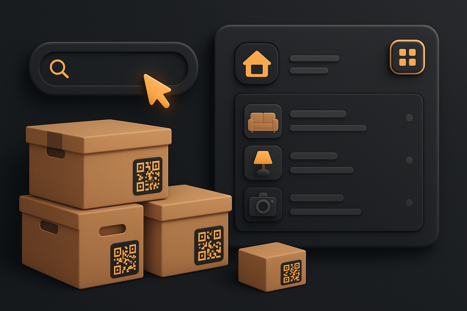 Search-First Storage: The QR Code Box Organization Method That Actually Works