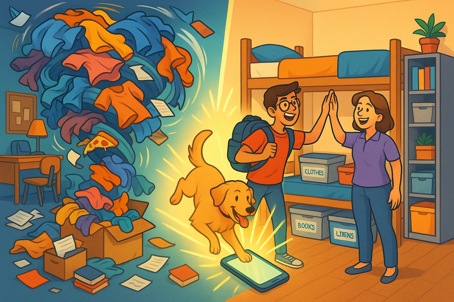 Dorm Room Domination: Managing, Tracking, and Sharing Your Kid's College Belongings Without the Chaos