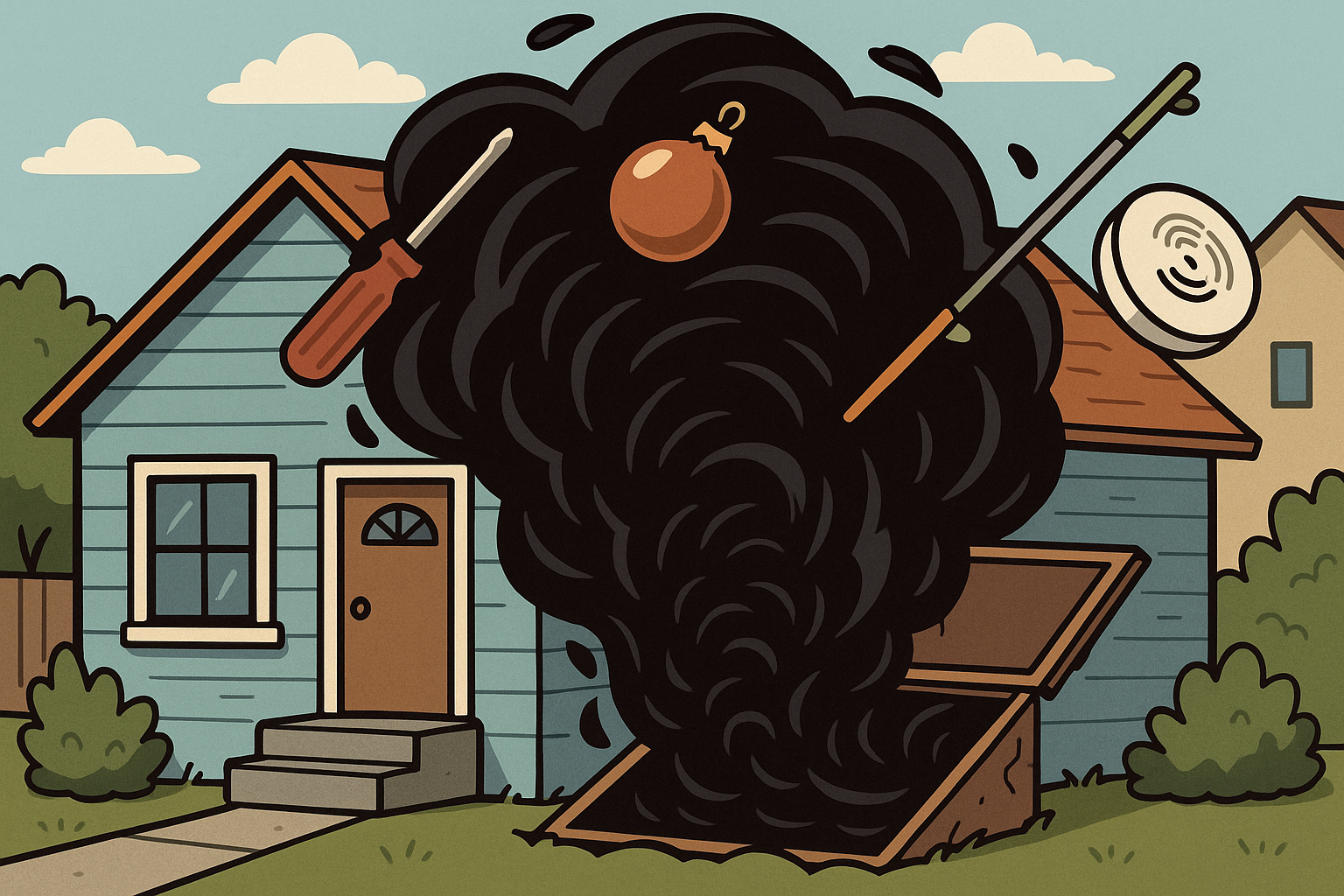 The Black Hole in Your Basement: How Your Stuff is Stealing Your Time (And Your Sanity)