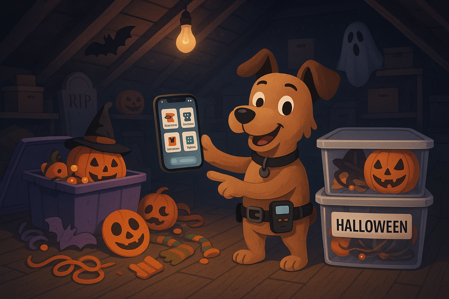Tame the Post-Halloween Chaos: Organize Your Decorations and Costumes with StashDog