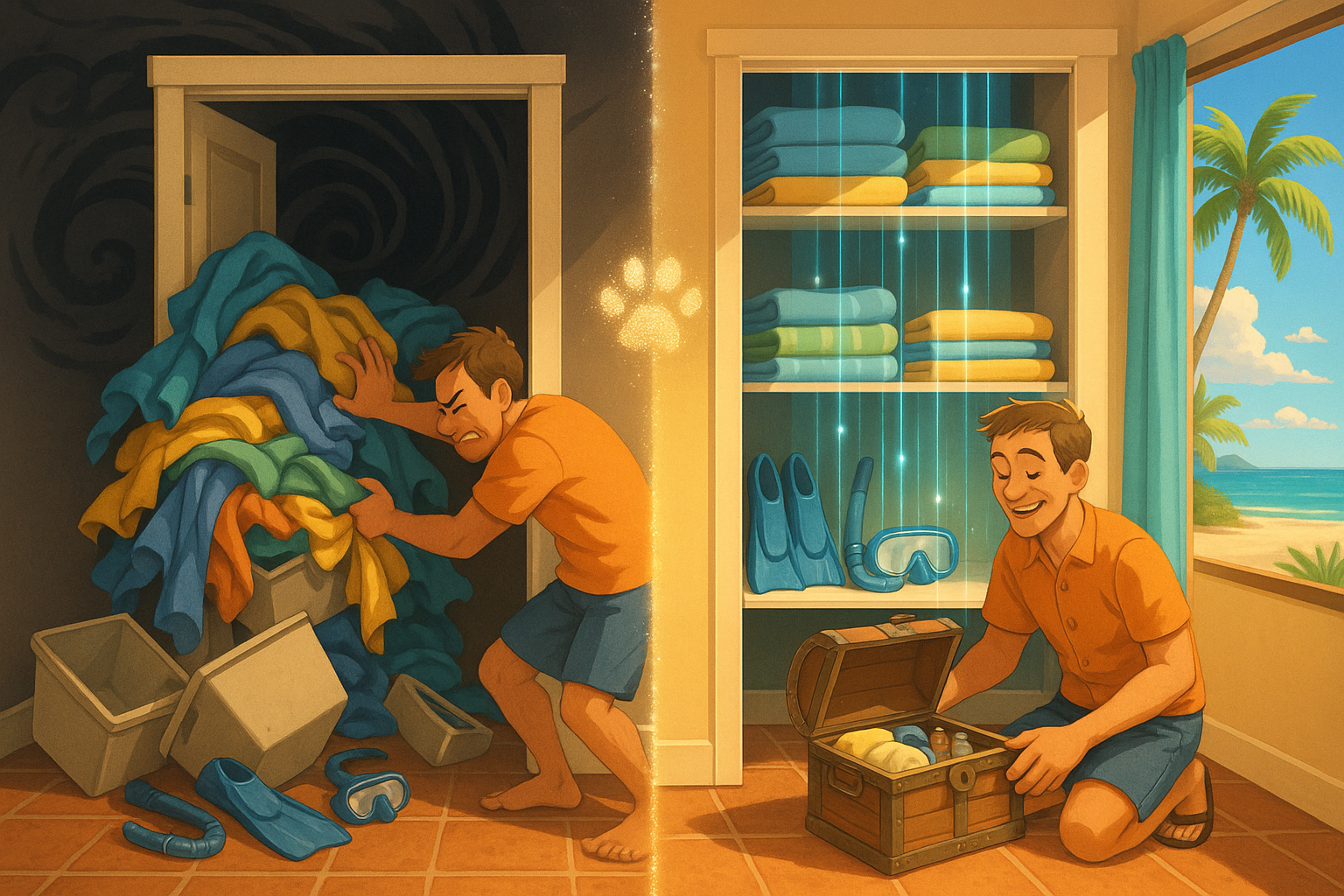 Ditch the Closet Crunch: Why Vacation Home Owners Need Info Smarts Over Extra Shelves